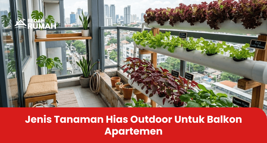 Jenis Tanaman Hias Outdoor untuk Balkon Apartemen