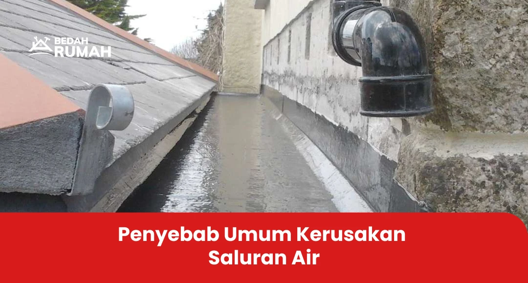 Penyebab Umum Kerusakan Saluran Air