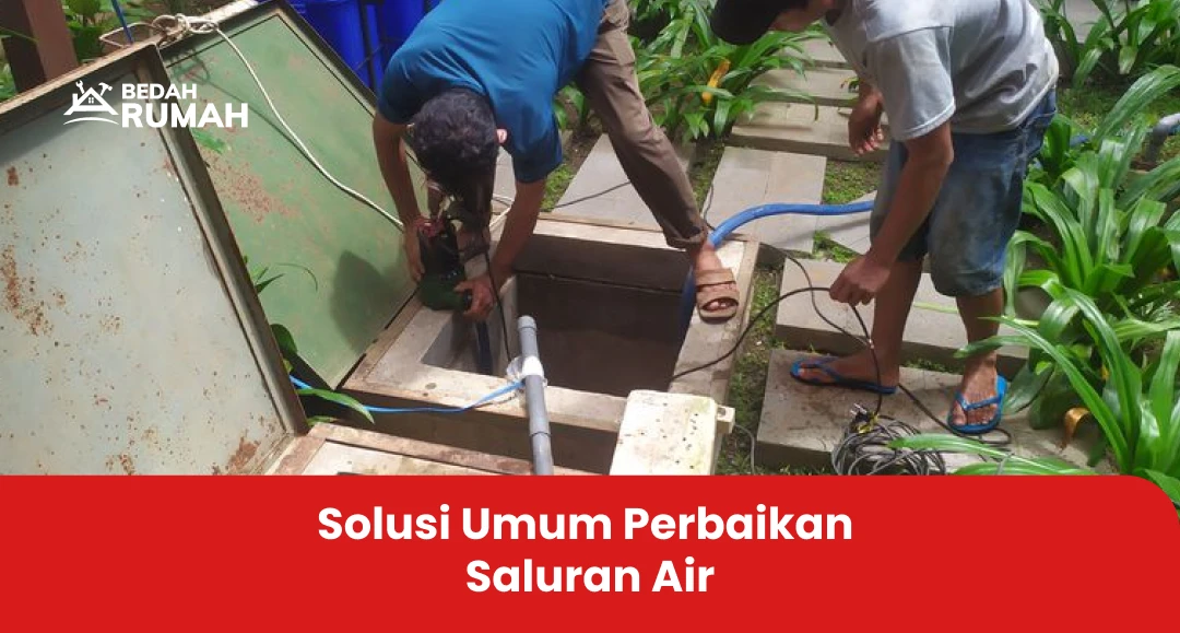 Perbaikan Saluran Air Rumah