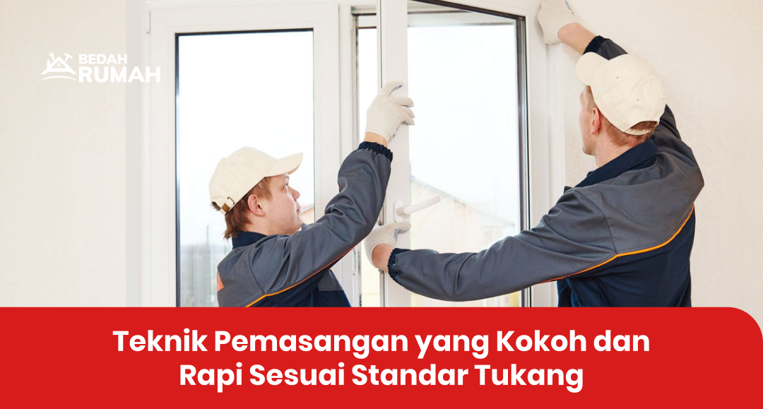 Teknik Pemasangan Pintu dan Jendela yang Kokoh dan Rapi Sesuai Standar Tukang