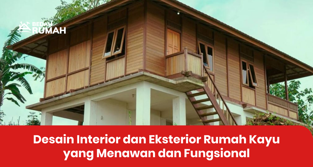 Desain Interior dan Eksterior Rumah Kayu yang Menawan dan Fungsional