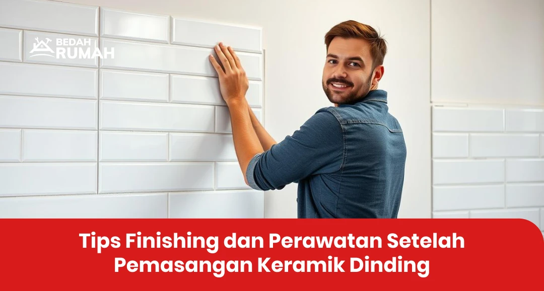 Tips Finishing dan Perawatan Setelah Pemasangan Keramik Dinding