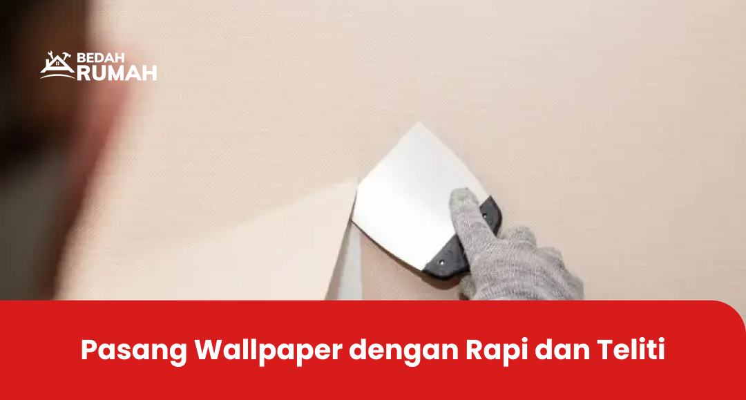 Pasang Wallpaper dengan Rapi dan Teliti