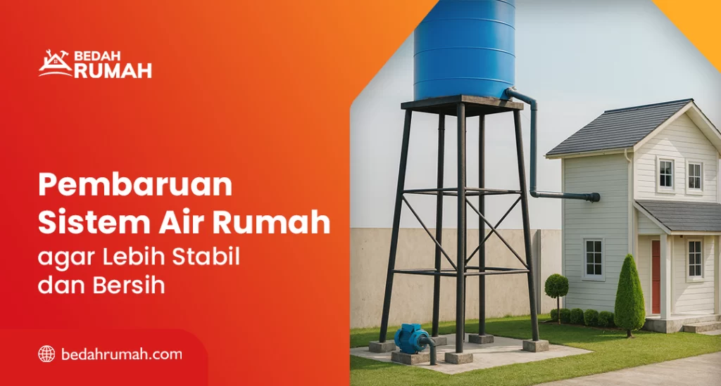 Pembaruan Sistem Air Rumah agar Lebih Stabil dan Bersih