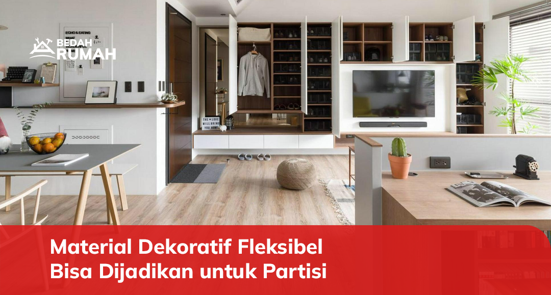 Material Dekoratif Fleksibel Bisa Dijadikan untuk Partisi