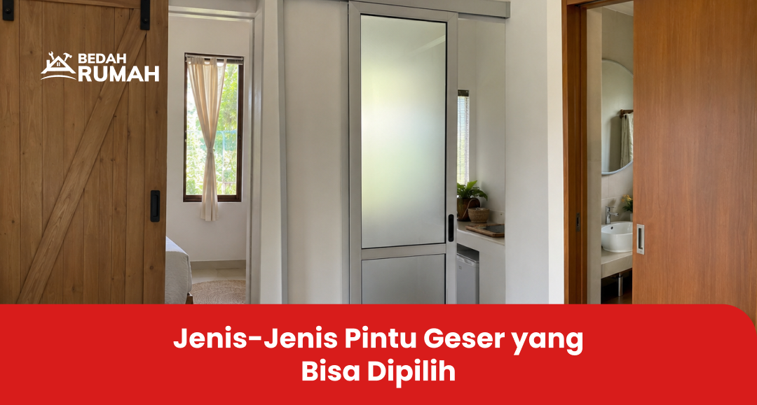 Jenis-Jenis Pintu Geser yang Bisa Dipilih