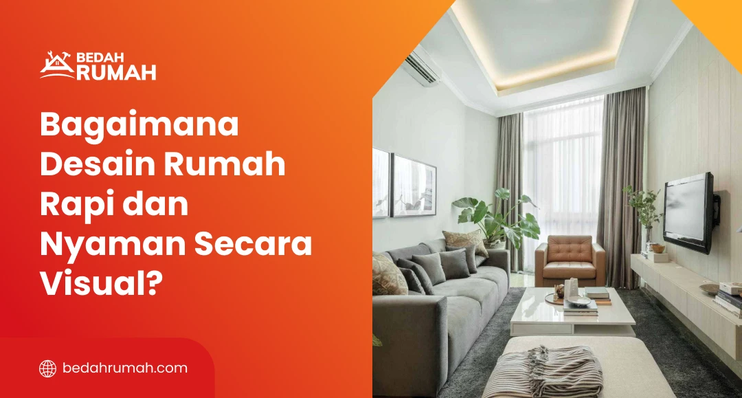 Bagaimana Desain Rumah Rapi dan Nyaman Secara Visual? - Bedah Rumah