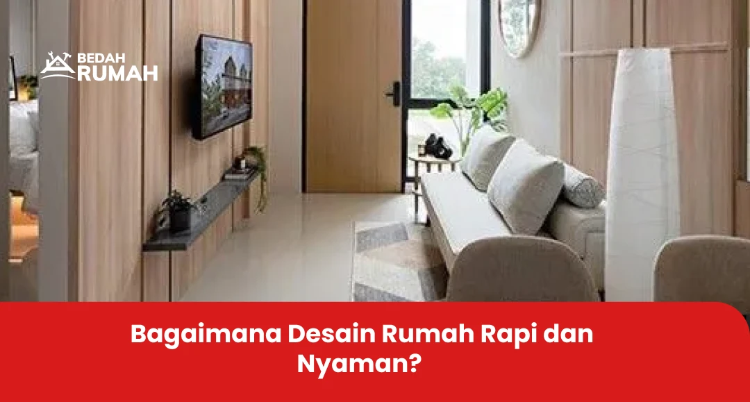 Bagaimana Desain Rumah Rapi dan Nyaman?