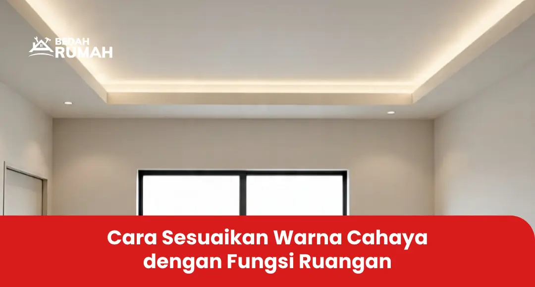 Cara Sesuaikan Warna Cahaya dengan Fungsi Ruangan