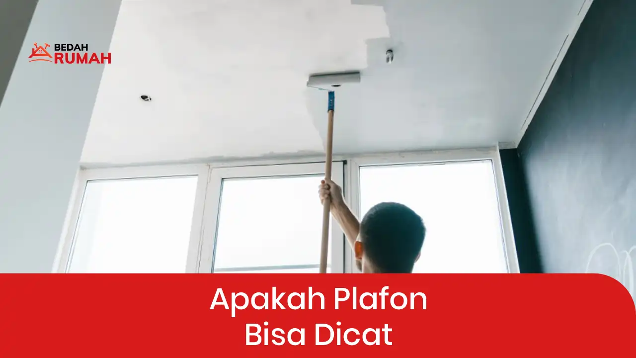  apakah plafon bisa dicat