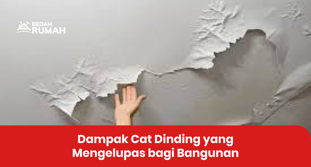 Dampak Cat Dinding yang Mengelupas bagi Bangunan