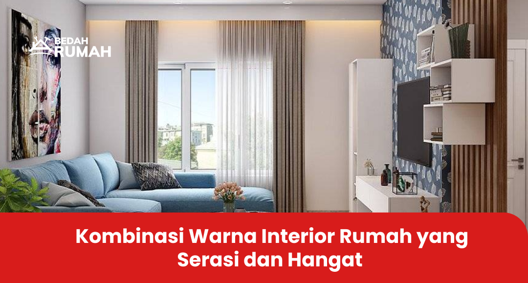 2. Kombinasi Warna Interior Rumah yang Serasi dan Hangat