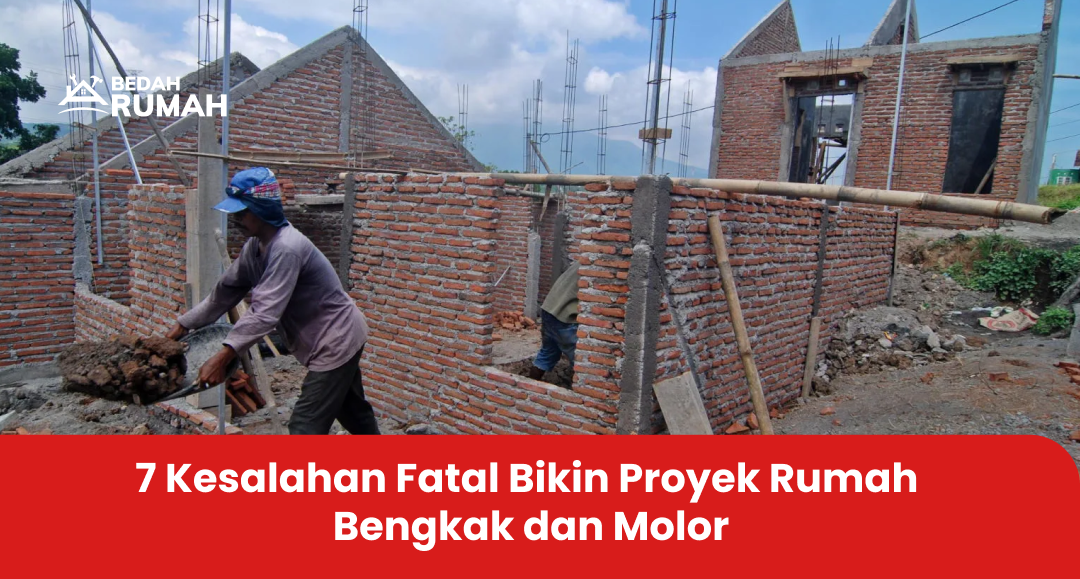 3. 7 Kesalahan Fatal Bikin Proyek Rumah Bengkak dan Molor