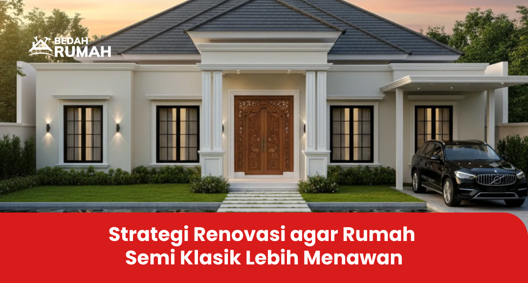 Strategi Renovasi agar Rumah Semi Klasik Lebih Menawan