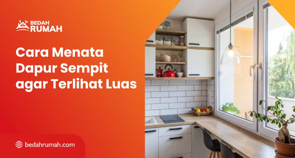 Cara Menata Dapur Sempit Agar Terlihat Luas