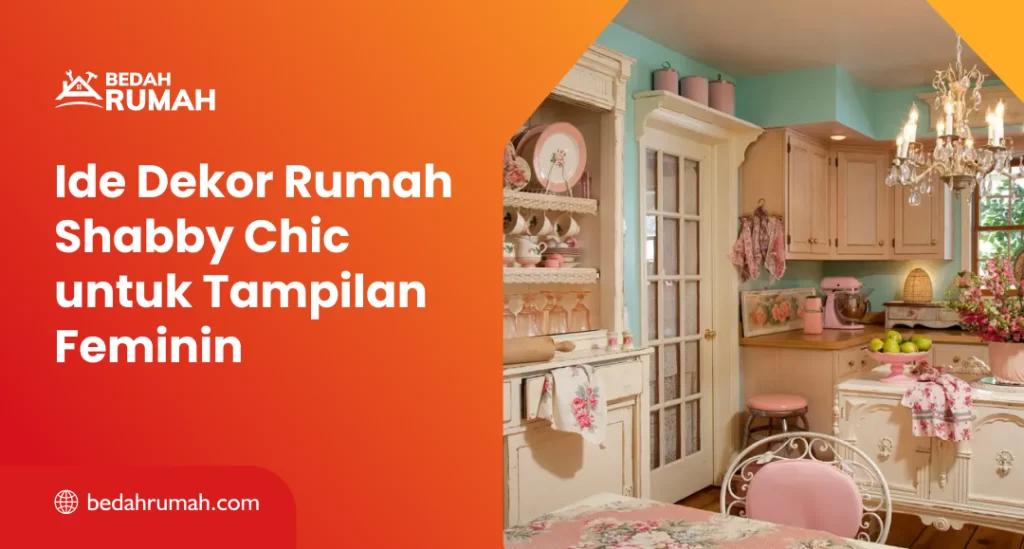 Ide Dekor Rumah Shabby Chic untuk Tampilan Feminin