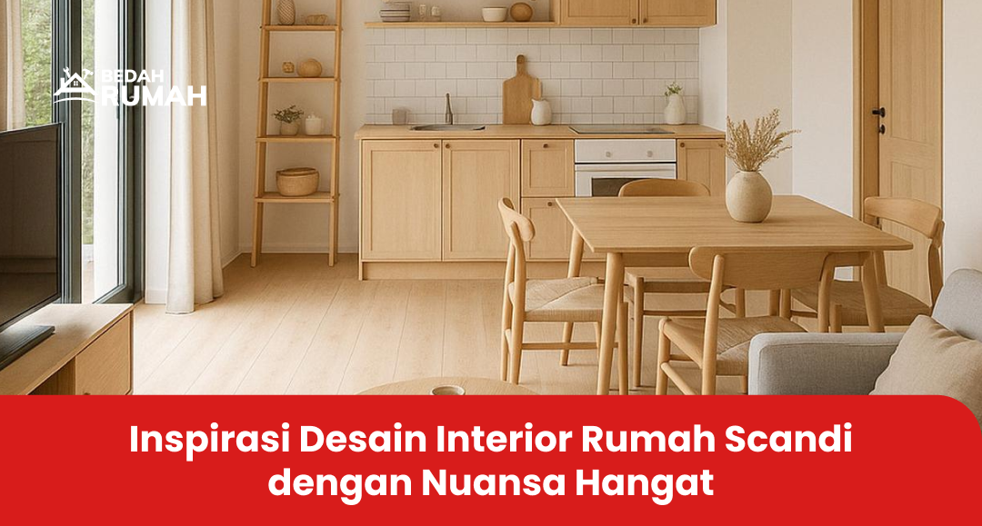 Inspirasi Desain Interior Rumah Scandi dengan Nuansa Hangat