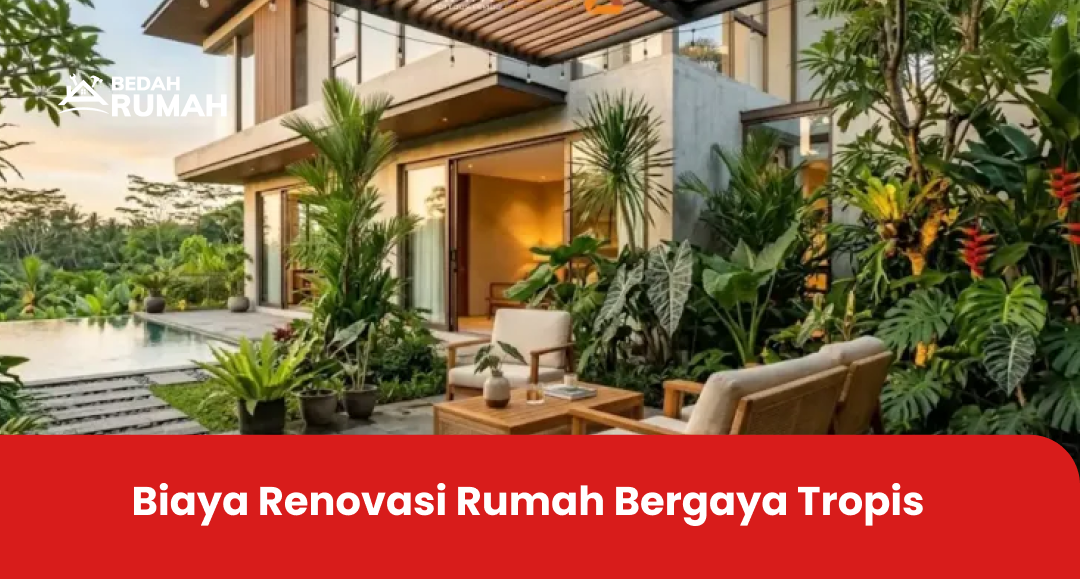 Biaya Renovasi Rumah Bergaya Tropis