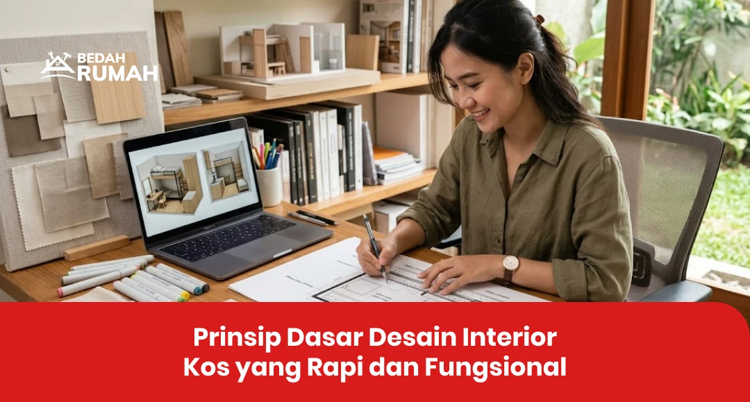 Prinsip Dasar Desain Interior Kos yang Rapi dan Fungsional