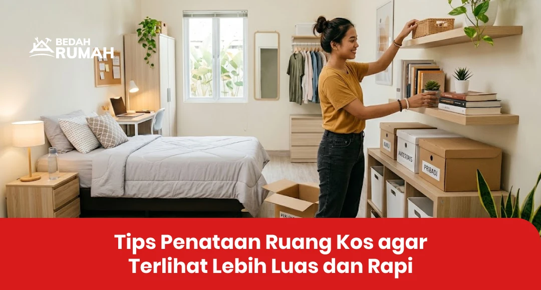 Tips Penataan Ruang Kos agar Terlihat Lebih Luas dan Rapi