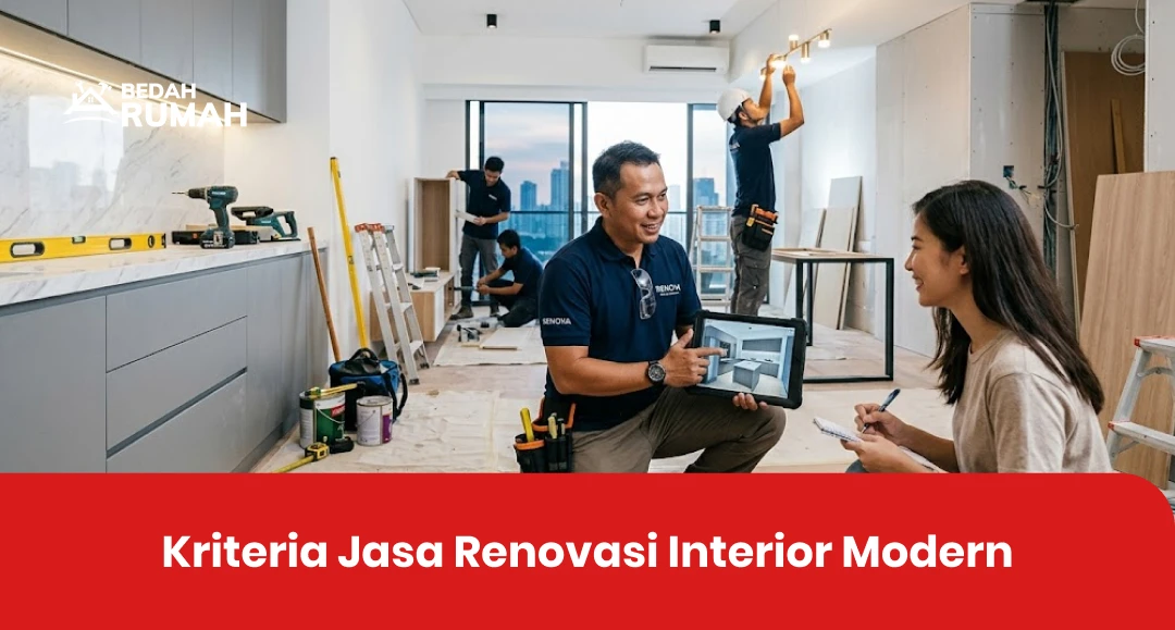 Kriteria Jasa Renovasi Interior Modern