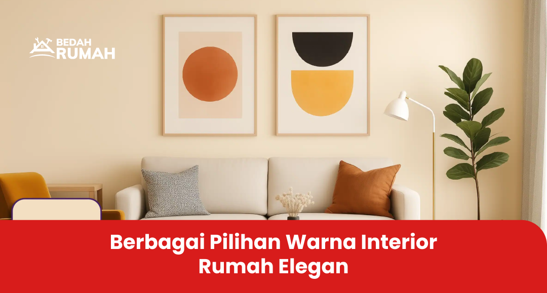 Berbagai Pilihan Warna Interior Rumah Elegan