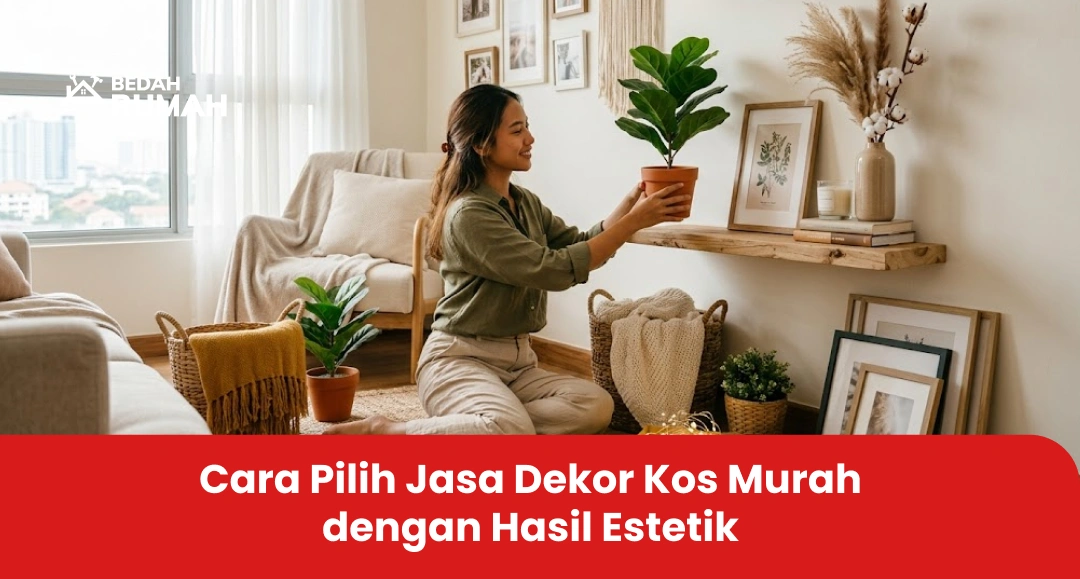 Cara Pilih Jasa Dekor Kos Murah dengan Hasil Estetik