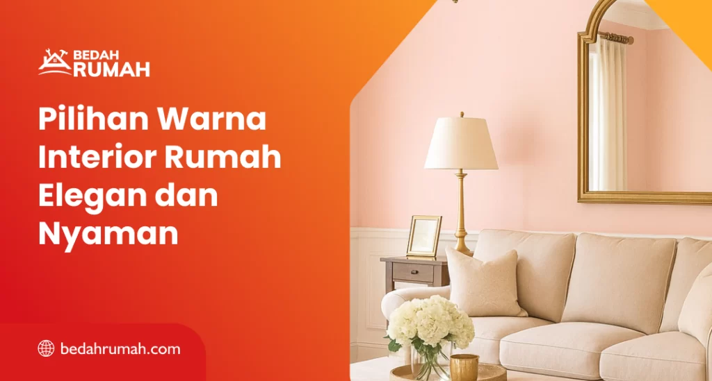 Pilihan Warna Interior Rumah Elegan dan Nyaman