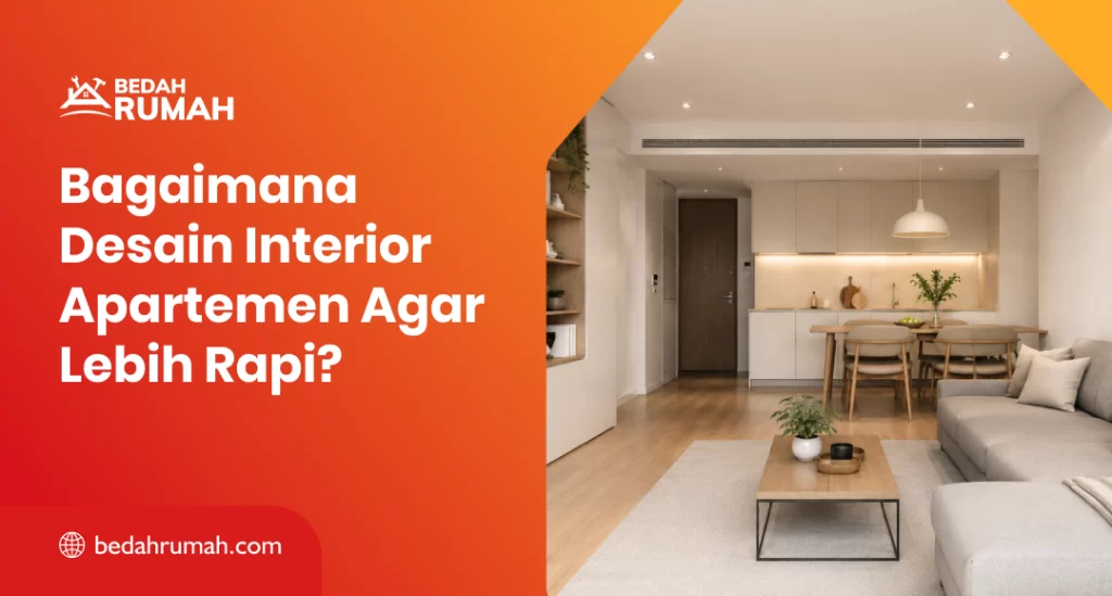 Bagaimana Desain Interior Apartemen Agar Lebih Rapi?