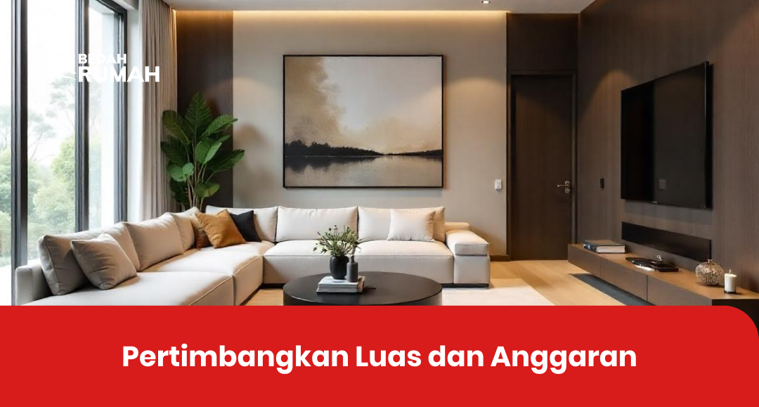 Pertimbangkan Luas dan Anggaran