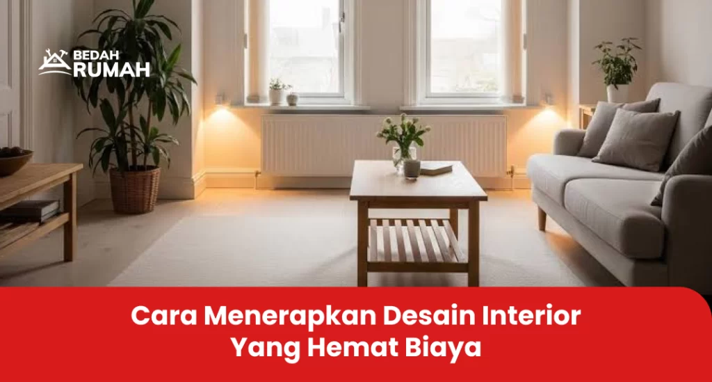 Cara Menerapkan Desain Interior Yang Hemat Biaya