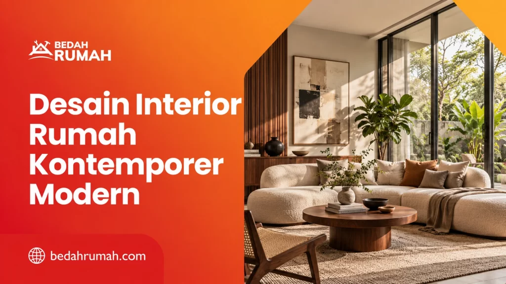 Desain Interior Rumah Kontemporer Modern